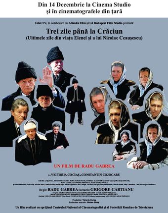 trei zile pana la craciun 2012 poster