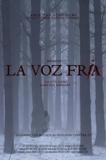 la voz fría poster