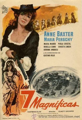 las 7 magnificas 1966 poster