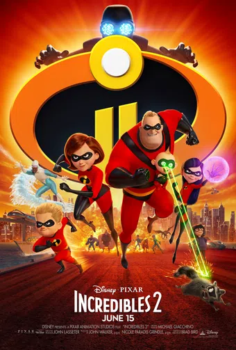 incredibles 2 2018 poster