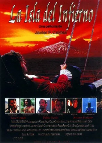 la isla del infierno 1998 poster