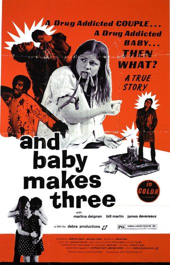 and baby makes three 1974 poster