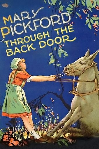 through the back door 1921 poster