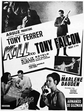 kill... tony falcon 1966 poster