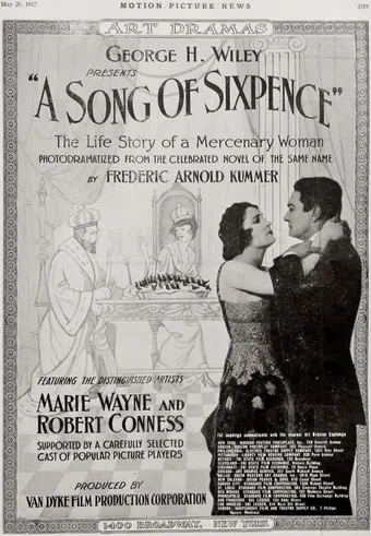 a song of sixpence 1917 poster