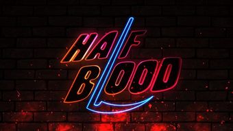 half blood poster