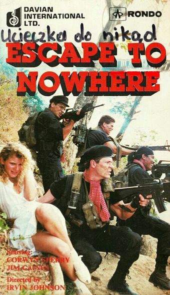 escape to nowhere 1990 poster