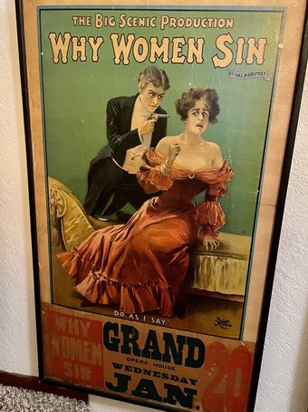 why women sin 1920 poster