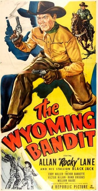 the wyoming bandit 1949 poster