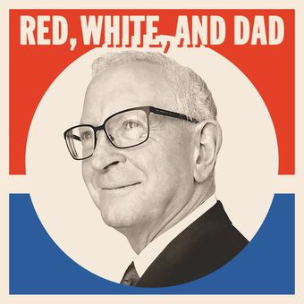 red, white, and dad 2016 poster