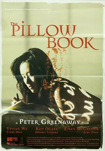 the pillow book 1996 poster