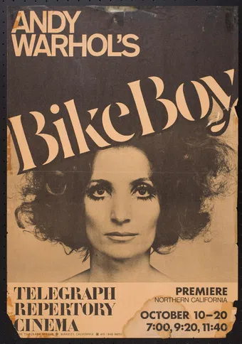 bike boy 1967 poster