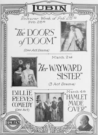 her wayward sister 1916 poster