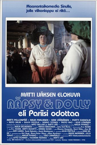 räpsy & dolly eli pariisi odottaa 1990 poster