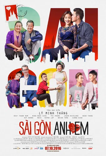 sài gòn, anh yêu em 2016 poster