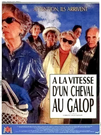 à la vitesse d'un cheval au galop 1992 poster