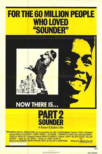 sounder, part 2 1976 poster