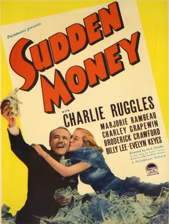 sudden money 1939 poster