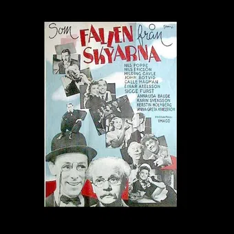 som fallen från skyarna 1943 poster