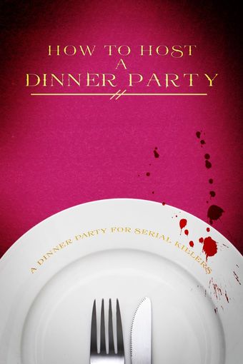 how to host a dinner party poster