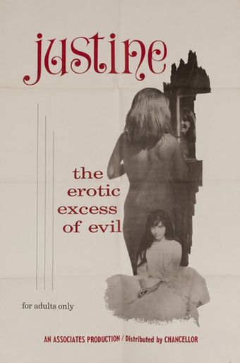 justine 1967 poster