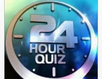 the 24 hour quiz 2004 poster