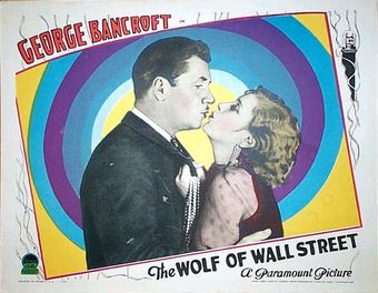 the wolf of wall street 1929 poster