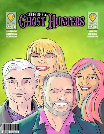 celebrity ghost hunters: the movie poster