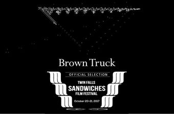 brown truck 2017 poster