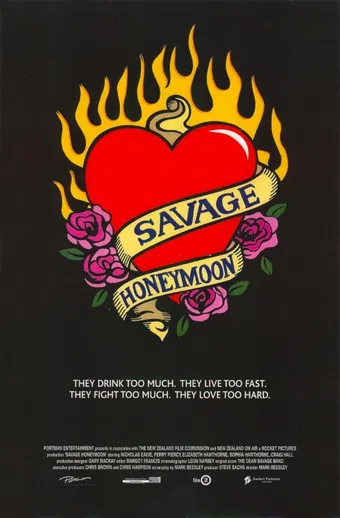 savage honeymoon 1999 poster