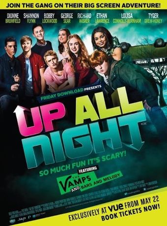 up all night 2015 poster