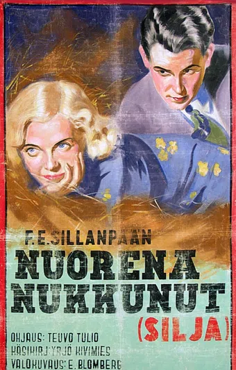 nuorena nukkunut 1937 poster