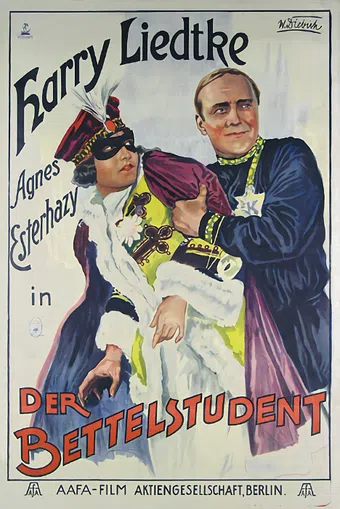 der bettelstudent 1927 poster