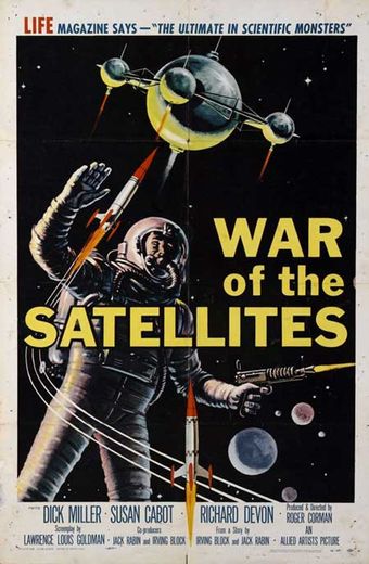 war of the satellites 1958 poster