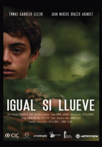 igual si llueve 2012 poster