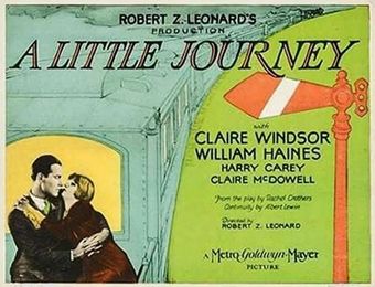 a little journey 1927 poster