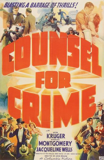 counsel for crime 1937 poster