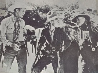 riders of the cactus 1931 poster