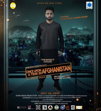 once upon a time in afghanistan poster