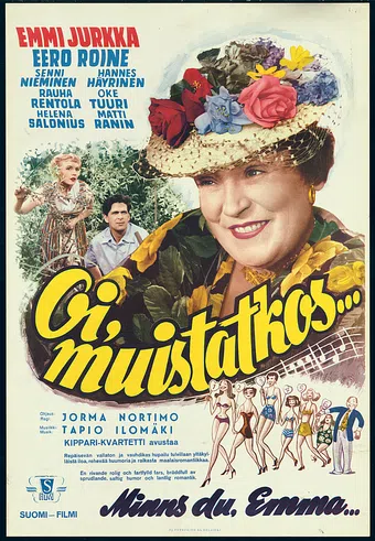 oi, muistatkos... 1954 poster