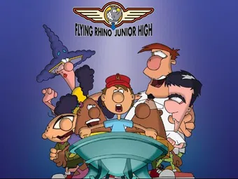 flying rhino junior high 1998 poster