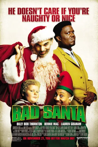 bad santa 2003 poster