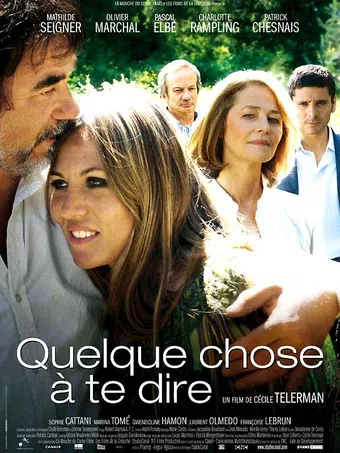 quelque chose à te dire 2009 poster