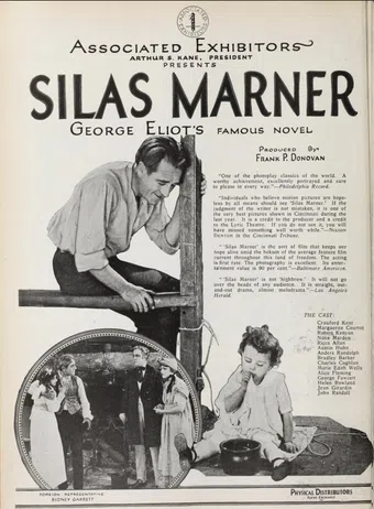 silas marner 1922 poster