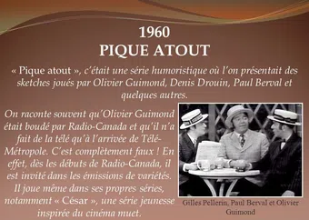 pique atout 1960 poster