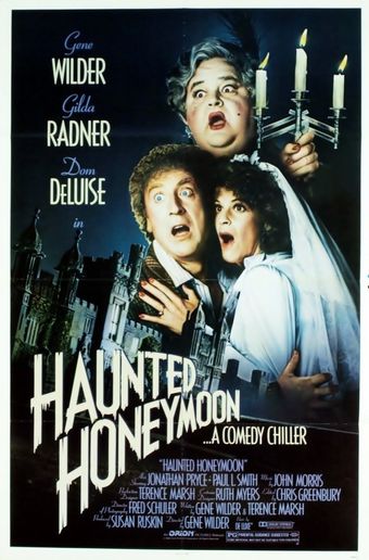 haunted honeymoon 1986 poster