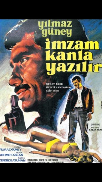 imzam kanla yazilir 1970 poster