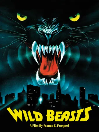 wild beasts - belve feroci 1984 poster