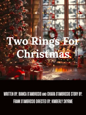two rings for christmas poster