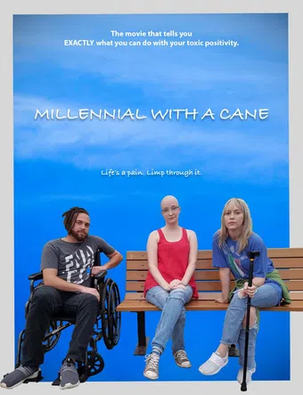 millennial with a cane 2021 poster